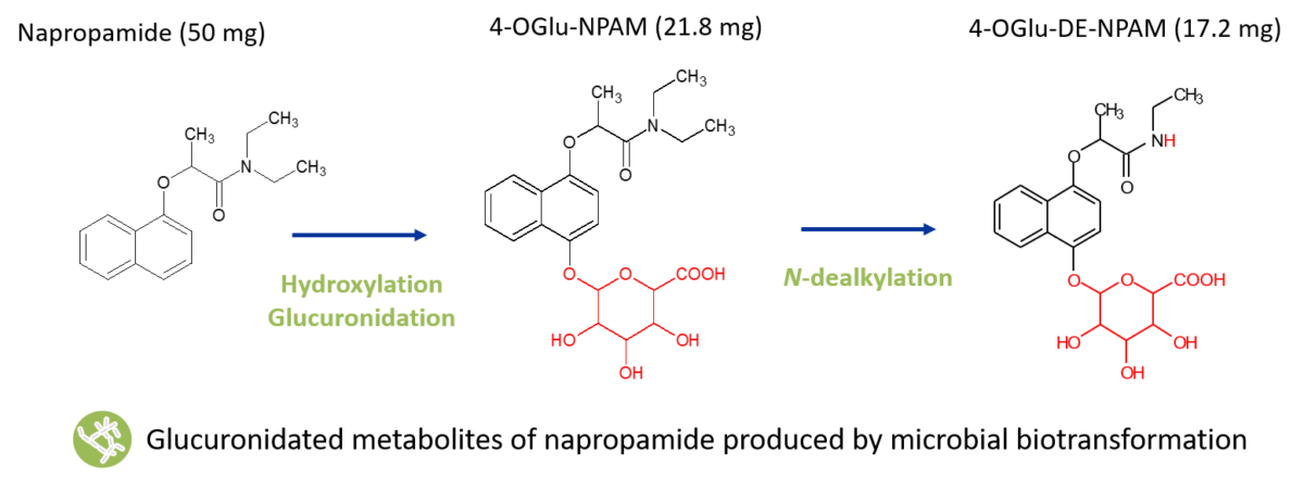 napropamide metabolites case study image